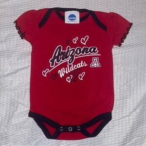NCAA Arizona Wildcats Red Infant Bodysuit
